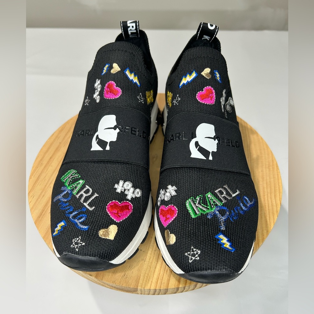 Karl Lagerfeld women’s athletic shoes, size 8 1/2.
